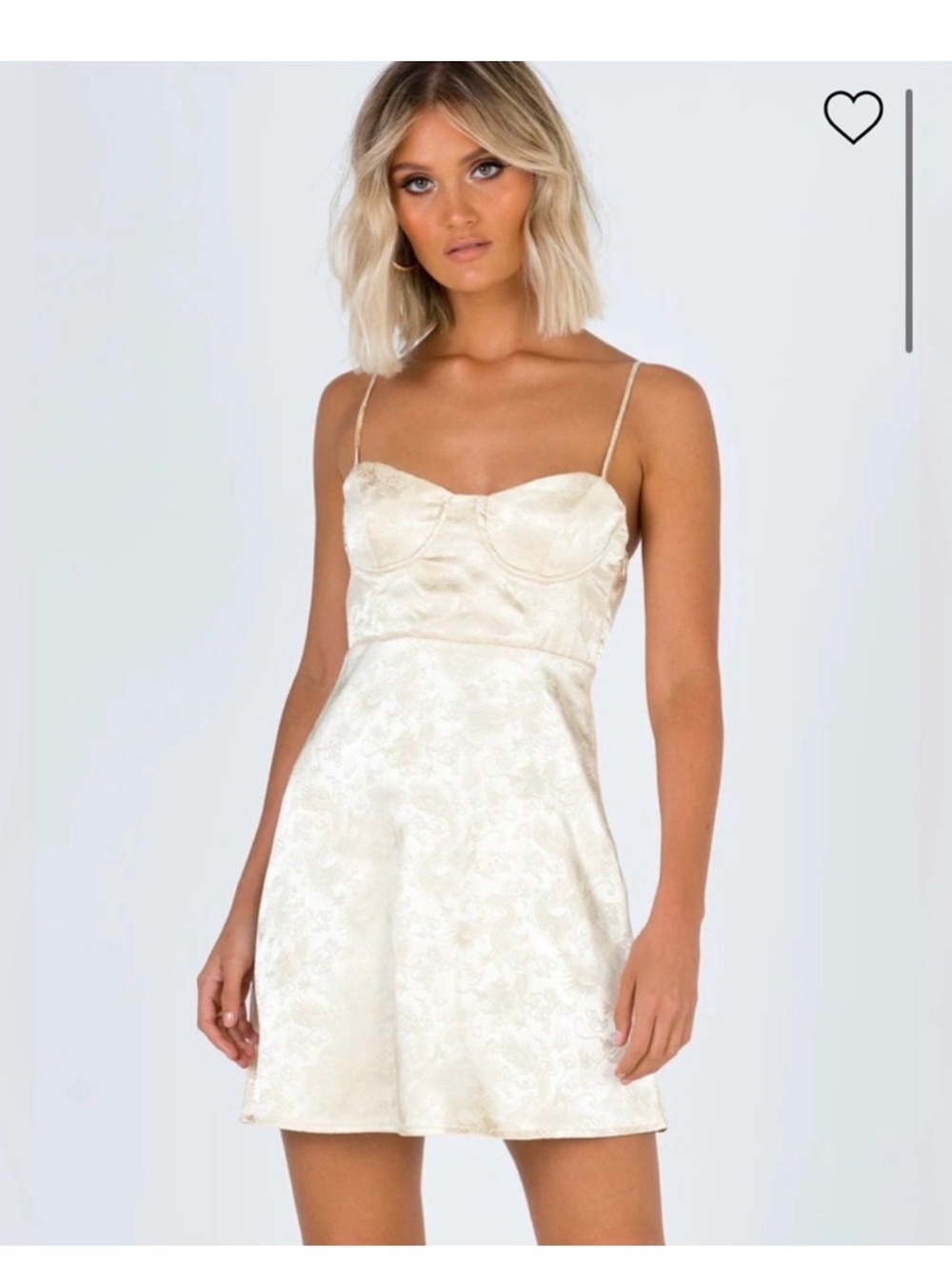 princess polly Champagne Pop Mini‎ Dress size 12